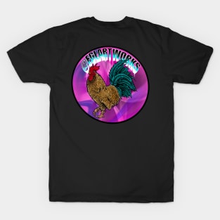 El Gallo Urbano +Drip T-Shirt